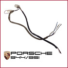 77-91 Porsche 924 944 Turbo 951 Power Mirror Wire Harness Cable Clip Set 2 6 pin