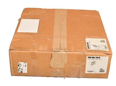 Middle Atlantic 14" x 14" In-Wall Media Box w/ Lever Lock AC Outlet PRX-WB-14X14 - Image 1 of 3