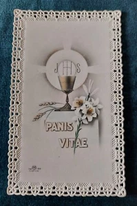 Image pieuse communion panis vitae 1957 - Picture 1 of 2