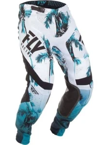 Fly Racing Lite Hydrogen Paradise Pants (Teal/Black/White - Size 38) - Bild 1 von 7