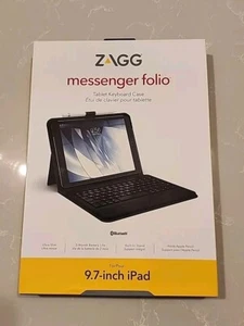 ZAGG Folio Wireless Keyboard & Case for 9.7" iPad - Picture 1 of 2