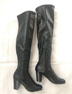 Kenneth Cole Reaction Women's Free Love Over The Knee Boots Black Size 6 - Image 1 of 4