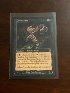 Magic the Gathering Apocalypse Zombie Boa - Picture 1 of 2