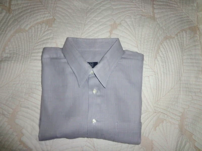 Tela de lujo gris IKE BEHAR Neiman Marcus hecha en Canadá talla L/ 17,5 RP$95 Foto 1 de 4