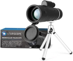 Starscope Monocular Telescope - 10X Small Telescope for Phone Photography - Picture 1 of 5