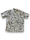 Vintage 90S Reyn Spooner Half Button Hawaiian Shirt Size Large