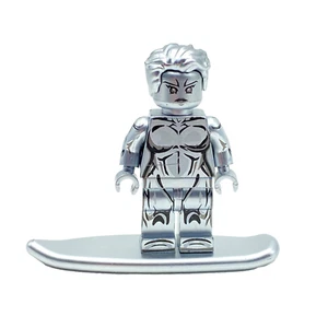 Silver Surfer Minifigure Female Doomsday Movie MiniFigure Fantastic Four Figure - Picture 1 of 2