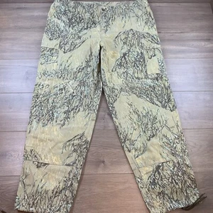Vintage Montana Camo Inc Prairie Ghost Cargo Pants Men’s 2XL Hunting Camping - Picture 1 of 14