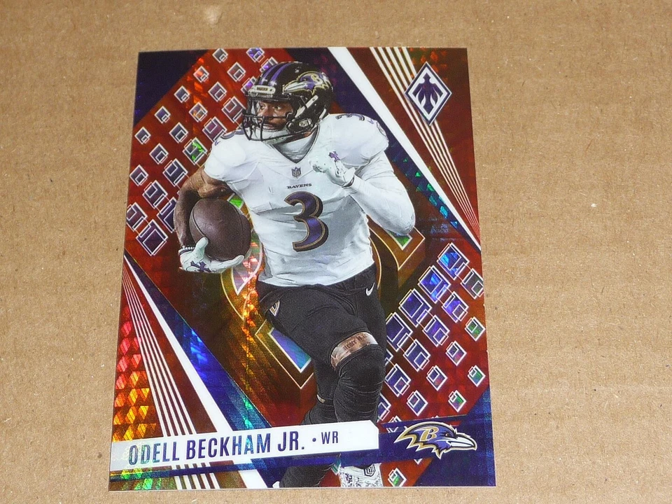 2023 Panini Phoenix PREMIUM SET FIRE BURST /340 ODELL BECKHAM JR RAVENS #60 - Image 1 of 1