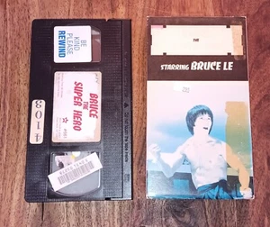 Bruce the superhero Bruce Le Lee VHS 1986 best film kung-fu rare press - Picture 1 of 9