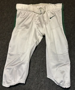 NWT Nike Stock Vapor Pro White / Green Football Pants CI3771-111 Men’s Sz XL C15 - Picture 1 of 4