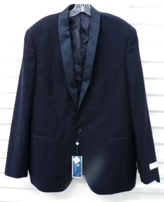 Chaqueta Ryan Seacrest Para Hombre Talla: 46R Ajuste Moderno The Tux Azul Marino Foto 1 de 4