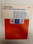 Original 1981 GM AC-Delco (H.E.I.) High Energy Ignition Systems Booklet #SD-105