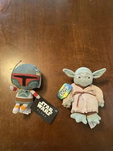 Star Wars Funko Boba Fett & Kenner Yoda Plushes - Bild 1 von 6