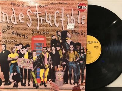 Indestructible The Indomitable Face Of New Wave LP 1987 Receiver – RRLP 107 *UK - Image 1 of 4