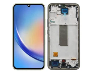 For Samsung Galaxy A34 5G A346 LCD Display Touch Screen Digitizer Assembly Frame - Picture 1 of 1
