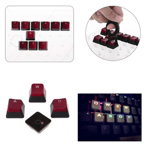 10 Stck./Set Tastenkappe mit Hintergrundbeleuchtung für Corsair K70 K95 G710 RGB STRAFE Mechanische Tastatur - Bild 1 von 10