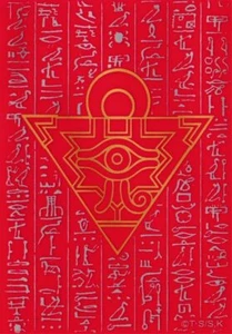 (100) YU-GI-OH Sized Card Deck Protectors Millenium Puzzle Card Sleeves 100 Pcs - Picture 1 of 11