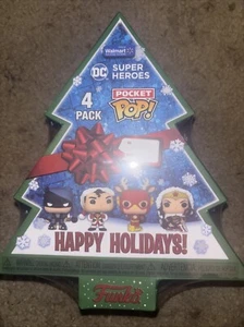 Funko Pocket Pop!: DC Universe Batman / Superman / The Flash / Wonder Woman Nuevo - Imagen 1 de 2