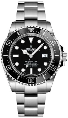 Rolex Sea-Dweller Automatic Black Dial Self-Winding Oyster Mens Swiss Watch - Image 1 of 4