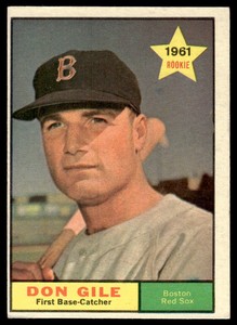 1961 Topps Don Gile Rookie Boston Red Sox #236