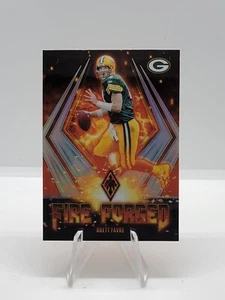 BRETT FAVRE 2021 Panini Phoenix Fire Forged Silver Holo GreenBay Packers FF-3 - Picture 1 of 2
