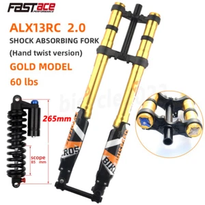 Gold FastAce ALX13RC FRONT FORK SUSPENSION Rear Shock for Surron Talaria Sting - Picture 1 of 18