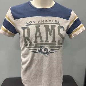 Los Angeles Rams NFL Men's Gray & Blue Striped T-Shirt - Size M - Picture 1 of 4