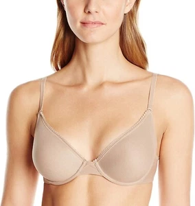 OnGossamer 169137 Womens Gossamer Mesh Convertible T-Shirt Bra Mocha Size 30D - Picture 1 of 2