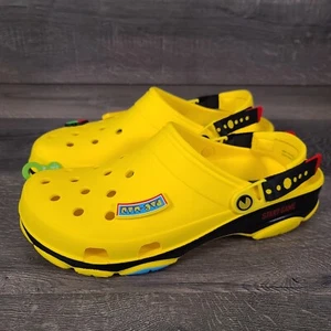 Crocs X Pac-Man All-Terrain Clog Shoes Men Size 14 w/Jibbitz 209322-7C1 NWT - Picture 1 of 10