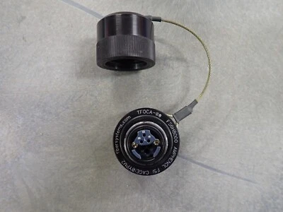 NEW Amphenol FSI FS6H8000 Fiber Optic Connector - Image 1 of 3