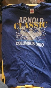 Camiseta vintage Arnold Schwarzenegger clásica de una sola puntada hecha en EE. UU. 2XL - Imagen 1 de 2