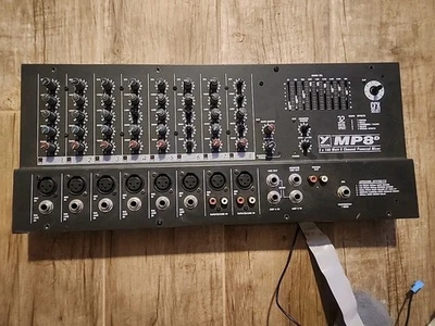 YORKVILLE MP8D CHANNEL POWERED MIXER Free Ship - Image 1 of 4