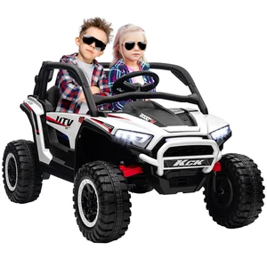 AIYAPLAY 2-Seater 24V Ride-On Truck with Spring Suspension for Kids - Picture 1 of 27