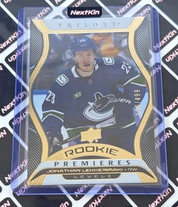 2024-25 UD Extended Trilogy Rookie Premieres Jonathan Lekkerimaki T-16 RC /499 - Picture 1 of 3