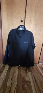 Mens Xl Columbia Jacket Black - Picture 1 of 4