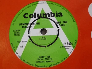 DEMO-HERMAN'S HERMITS-SLEEPY JOE-COLUMBIA - Picture 1 of 2