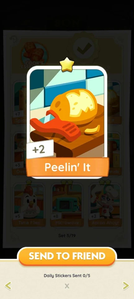 PEGATINA MONO GO 1 ESTRELLA CON EL NOMBRE DE PEELIN' IT WITH🔥ENVÍO SUPERRÁPIDO🔥 Foto 1 de 1