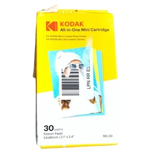 KODAK All-in-One Mini Cartridge 20 Blatt Mini 2 Fotodrucker Papier - LESEN - Bild 1 von 2
