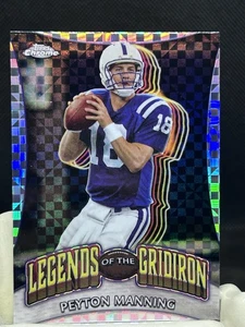 PEYTON MANNING 2024 Topps Chrome X-FRACTOR Legends of the Gridiron #LOG-2 Colts - Imagen 1 de 2
