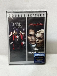 NEW Dark Shadows & Sleepy Hollow Johnny Depp Tim Burton Christina Ricci DVD - Picture 1 of 2