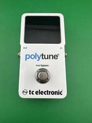 Pedal afinador de guitarra TC Electronic Polytune 2-LED usado envío gratuito Foto 1 de 4