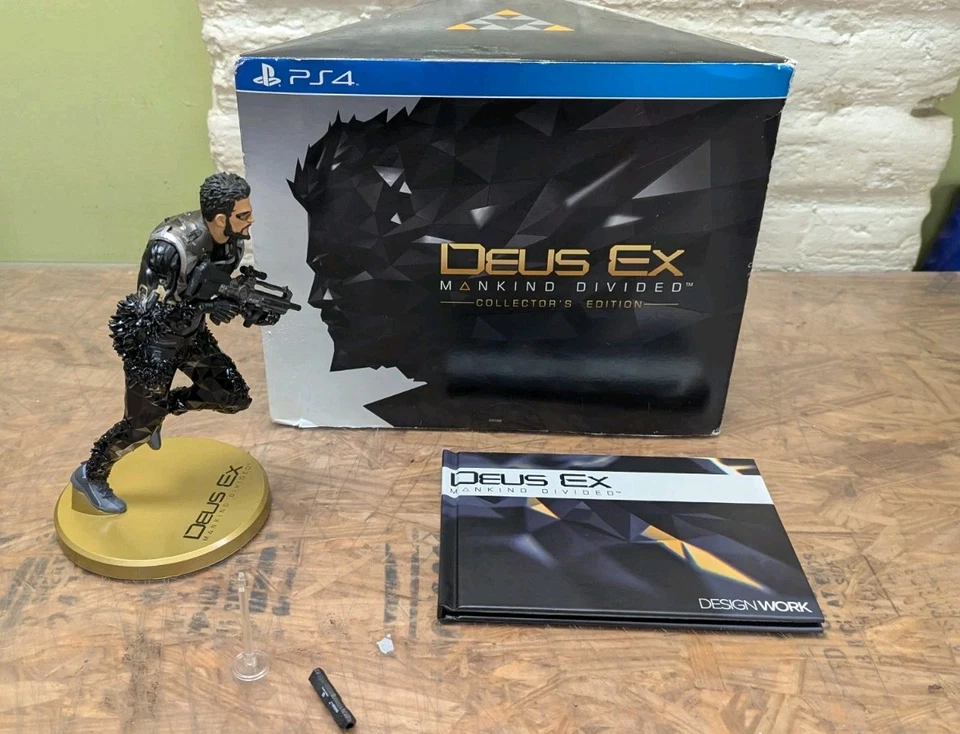 Deus Ex: Mankind Divided Collector's Edition Sony PlayStation 4, 2016 *NO GAME* - Image 1 of 4