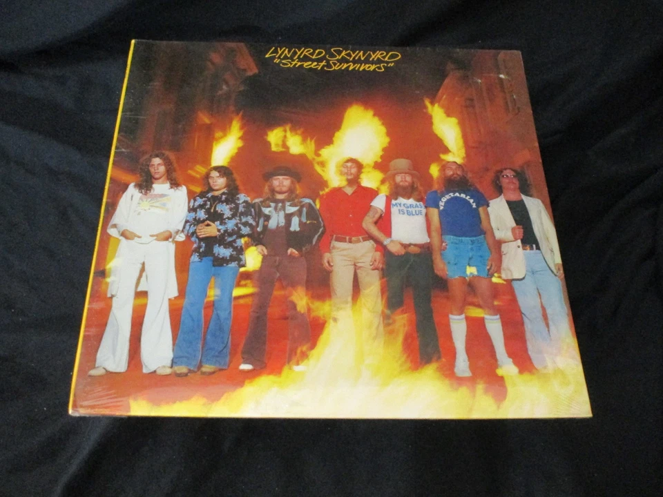 Lynyrd Skynyrd Street Survivors Sealed Vinyl Record LP Album USA 1977 Recalled  - Image 1 of 4
