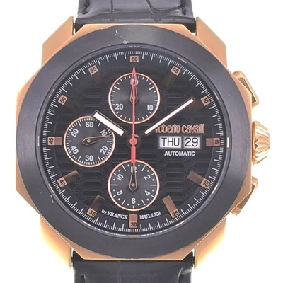 with paper Roberto Cavalli byFrank Muller RV1G039L0051 Automatic Men's  L#142985 - Image 1 of 4