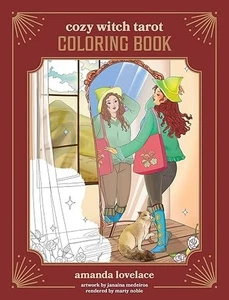 Amanda Lovelace Cozy Witch Tarot Malbuch (Taschenbuch) - Bild 1 von 10