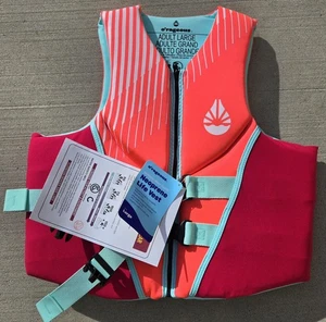 Giubbotto salvagente O'rageous in neoprene colorato per adulti - taglia large - nuovo con etichetta - Foto 1 di 11