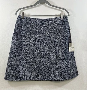 Caffe Marrakesh Skirt Skort Blue White Print Size Medium NWT Built In Shorts NEW - Picture 1 of 6