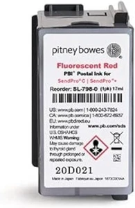Pitney Bowes SL-798-0 Tintenpatrone für SendPro C und SendPro+, rote Tinte, - Bild 1 von 7