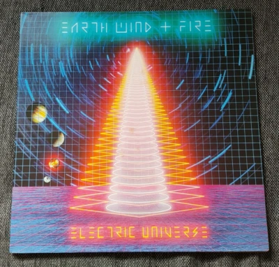 Earth wind & fire electric universe disque vinyle 33 tours LP funk soul - Photo 1/4